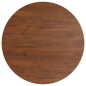 vidaXL Tablero de mesa redonda madera de roble marrón oscuro Ø50x1,5cm vidaXL Tablero de mesa redonda madera de roble marrón oscuro Ø50x1,5cm
