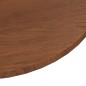 vidaXL Tablero de mesa redonda madera de roble marrón oscuro Ø50x1,5cm vidaXL Tablero de mesa redonda madera de roble marrón oscuro Ø50x1,5cm