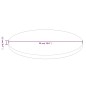 vidaXL Tablero de mesa redonda madera de roble marrón oscuro Ø50x1,5cm vidaXL Tablero de mesa redonda madera de roble marrón oscuro Ø50x1,5cm