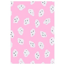 vidaXL Alfombra estampada tela multicolor 160x230 cm