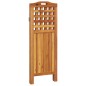vidaXL Biombo de 3 paneles de madera maciza de acacia 121,5x2x115 cm vidaXL Biombo de 3 paneles de madera maciza de acacia 121,5x2x115 cm
