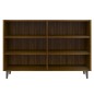 vidaXL Aparador de madera de ingeniería marrón roble 103,5x35x70 cm vidaXL Aparador de madera de ingeniería marrón roble 103,5x35x70 cm
