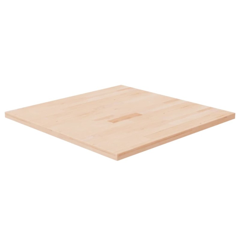 vidaXL Tablero de mesa cuadrada madera de roble sin tratar 70x70x2,5cm vidaXL Tablero de mesa cuadrada madera de roble sin tratar 70x70x2,5cm