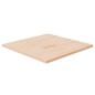 vidaXL Tablero de mesa cuadrada madera de roble sin tratar 70x70x2,5cm vidaXL Tablero de mesa cuadrada madera de roble sin tratar 70x70x2,5cm