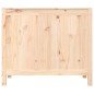 vidaXL Baúl para la colada madera maciza de pino 88,5x44x76 cm vidaXL Baúl para la colada madera maciza de pino 88,5x44x76 cm