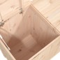 vidaXL Baúl para la colada madera maciza de pino 88,5x44x76 cm vidaXL Baúl para la colada madera maciza de pino 88,5x44x76 cm