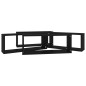 vidaXL Estante cubo de pared 4 uds contrachapado negro 60x15x23 cm vidaXL Estante cubo de pared 4 uds contrachapado negro 60x15x23 cm