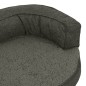 vidaXL Colchón para cama de perro ergonómico gris oscuro 60x42cm vidaXL Colchón para cama de perro ergonómico gris oscuro 60x42cm