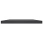 vidaXL Estantes para estantería 8 uds contrachapada gris 60x40x1,5 cm