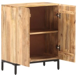 vidaXL Aparador de madera maciza de mango 60x35x77 cm 