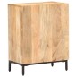 vidaXL Aparador de madera maciza de mango 60x35x77 cm vidaXL Aparador de madera maciza de mango 60x35x77 cm