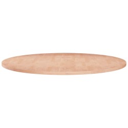 vidaXL Superficie de mesa redonda madera de roble sin tratar Ø70x1,5cm