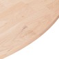 vidaXL Superficie de mesa redonda madera de roble sin tratar Ø70x1,5cm vidaXL Superficie de mesa redonda madera de roble sin tratar Ø70x1,5cm
