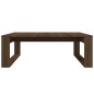 vidaXL Mesa de centro madera contrachapada roble marrón 100x100x35 cm vidaXL Mesa de centro madera contrachapada roble marrón 100x100x35 cm