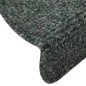 vidaXL Alfombrilla autoadhesiva de escalera 10 uds 56x17x3 cm verde vidaXL Alfombrilla autoadhesiva de escalera 10 uds 56x17x3 cm verde