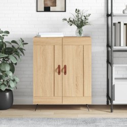 vidaXL Aparador de madera de ingeniería roble Sonoma 69,5x34x90 cm