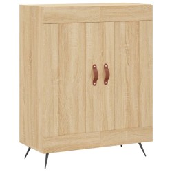 vidaXL Aparador de madera de ingeniería roble Sonoma 69,5x34x90 cm