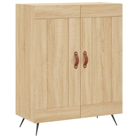 vidaXL Aparador de madera de ingeniería roble Sonoma 69,5x34x90 cm