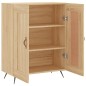vidaXL Aparador de madera de ingeniería roble Sonoma 69,5x34x90 cm