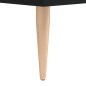 vidaXL Mesita de noche madera de ingeniería negro 40x35x47,5 cm vidaXL Mesita de noche madera de ingeniería negro 40x35x47,5 cm