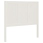 vidaXL Cabecero de cama madera maciza de pino blanco 95,5x4x100 cm vidaXL Cabecero de cama madera maciza de pino blanco 95,5x4x100 cm