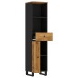 vidaXL Mueble de baño madera maciza de mango 38x33x160 cm