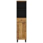 vidaXL Mueble de baño madera maciza de mango 38x33x160 cm