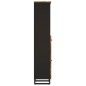vidaXL Mueble de baño madera maciza de mango 38x33x160 cm