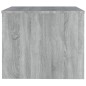 vidaXL Mesa de centro madera contrachapada gris Sonoma 80x50x40 cm vidaXL Mesa de centro madera contrachapada gris Sonoma 80x50x40 cm