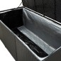 vidaXL Caja de almacenaje de jardín ratán sintético negro 180x90x70 cm vidaXL Caja de almacenaje de jardín ratán sintético negro 180x90x70 cm