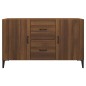 vidaXL Aparador de madera de ingeniería roble marrón 100x36x60 cm vidaXL Aparador de madera de ingeniería roble marrón 100x36x60 cm