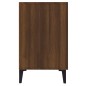 vidaXL Aparador de madera de ingeniería roble marrón 100x36x60 cm vidaXL Aparador de madera de ingeniería roble marrón 100x36x60 cm