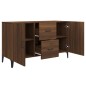 vidaXL Aparador de madera de ingeniería roble marrón 100x36x60 cm vidaXL Aparador de madera de ingeniería roble marrón 100x36x60 cm