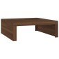 vidaXL Mesa de centro madera contrachapada marrón roble 100x100x35 cm vidaXL Mesa de centro madera contrachapada marrón roble 100x100x35 cm