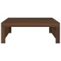 vidaXL Mesa de centro madera contrachapada marrón roble 100x100x35 cm vidaXL Mesa de centro madera contrachapada marrón roble 100x100x35 cm