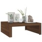 vidaXL Mesa de centro madera contrachapada marrón roble 100x100x35 cm vidaXL Mesa de centro madera contrachapada marrón roble 100x100x35 cm