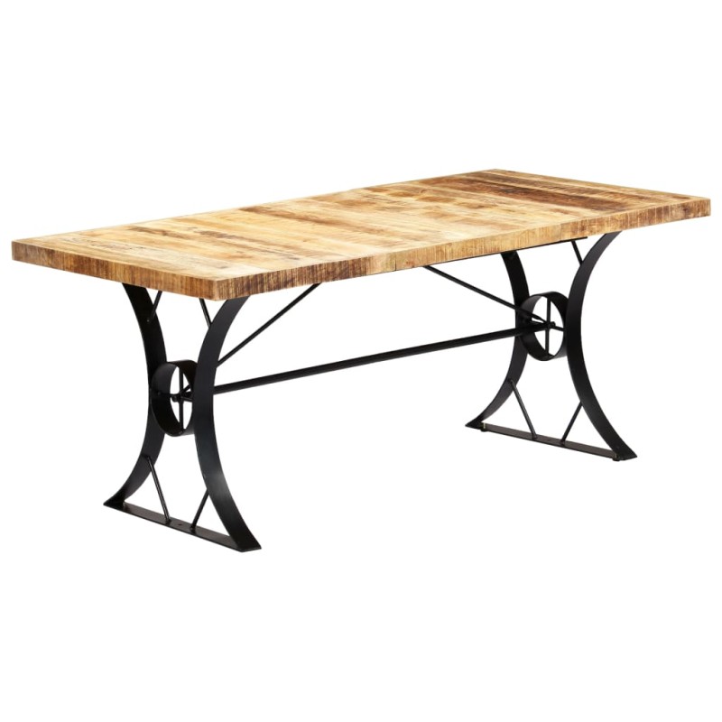 vidaXL Mesa de comedor de madera maciza de mango 180x90x76 cm vidaXL Mesa de comedor de madera maciza de mango 180x90x76 cm