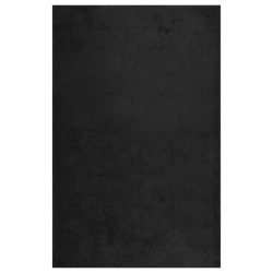 vidaXL Alfombra de pelo largo negro 200x290 cm