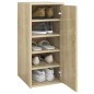 vidaXL Mueble zapatero madera ingeniería roble Sonoma 32x35x70 cm vidaXL Mueble zapatero madera ingeniería roble Sonoma 32x35x70 cm