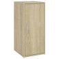 vidaXL Mueble zapatero madera ingeniería roble Sonoma 32x35x70 cm vidaXL Mueble zapatero madera ingeniería roble Sonoma 32x35x70 cm