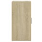 vidaXL Mueble zapatero madera ingeniería roble Sonoma 32x35x70 cm vidaXL Mueble zapatero madera ingeniería roble Sonoma 32x35x70 cm