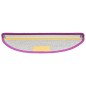 vidaXL Alfombrillas de escalera 10 unidades violeta 65x21x4 cm vidaXL Alfombrillas de escalera 10 unidades violeta 65x21x4 cm