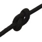 vidaXL Cuerda de trabajo poliéster negro 4 mm 100 m vidaXL Cuerda de trabajo poliéster negro 4 mm 100 m