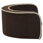vidaXL Sofá plegable para perros cojín lavable felpa marrón 73x67x26cm vidaXL Sofá plegable para perros cojín lavable felpa marrón 73x67x26cm