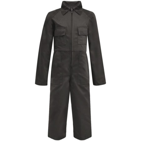 vidaXL Mono para niño talla 110/116 gris