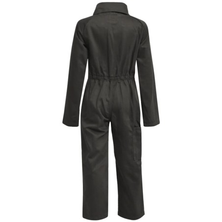 vidaXL Mono para niño talla 110/116 gris