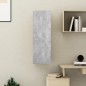 vidaXL Mueble para TV madera contrachapada gris hormigón 30,5x30x90 cm vidaXL Mueble para TV madera contrachapada gris hormigón 30,5x30x90 cm