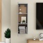 vidaXL Mueble para TV madera contrachapada gris hormigón 30,5x30x90 cm vidaXL Mueble para TV madera contrachapada gris hormigón 30,5x30x90 cm