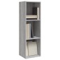 vidaXL Estantería/mueble de TV contrachapada gris Sonoma 36x30x114 cm vidaXL Estantería/mueble de TV contrachapada gris Sonoma 36x30x114 cm