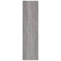 vidaXL Estantería/mueble de TV contrachapada gris Sonoma 36x30x114 cm vidaXL Estantería/mueble de TV contrachapada gris Sonoma 36x30x114 cm
